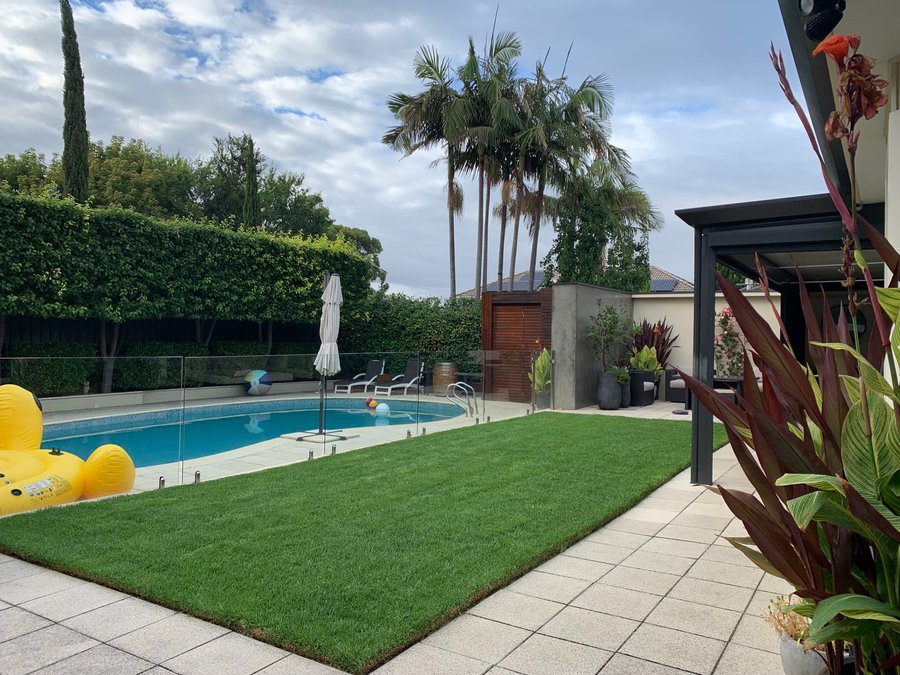 Eden Stirling pool and garden